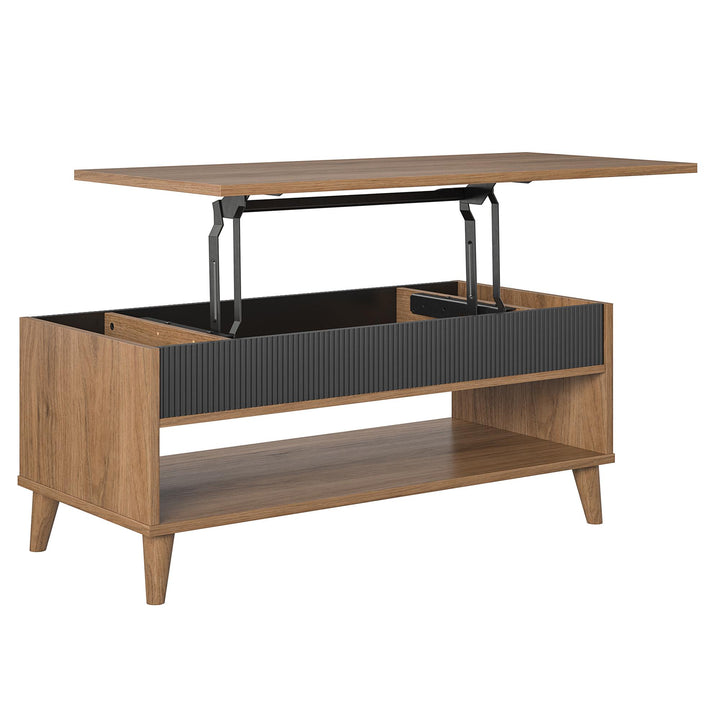 Magnolia Lift Top Coffee Table with Storage -  Walnut