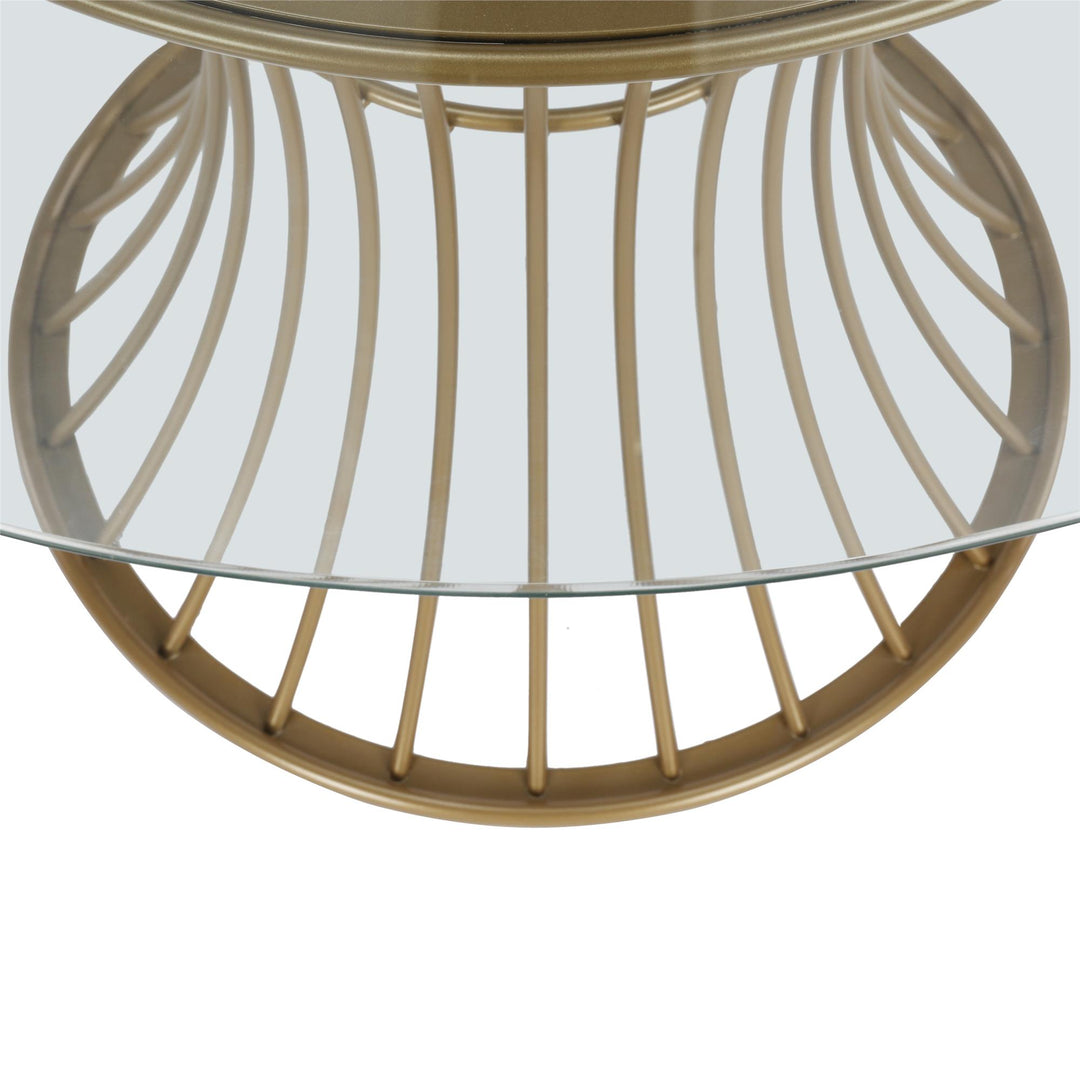 Westwood dining table for dining room -  Brass