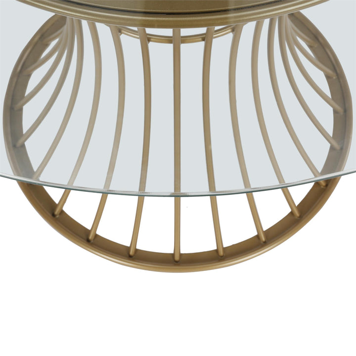 Westwood dining table for dining room -  Brass