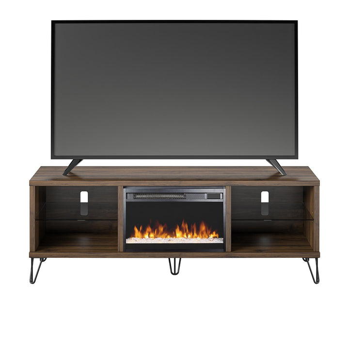 Concord 70 Inch Fireplace TV Stand -  Walnut