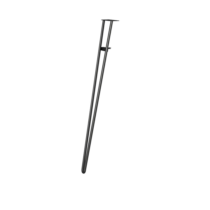 33.31 Inch Steel Hairpin Furniture Leg, Pack of 4 - Black - 4-Pack