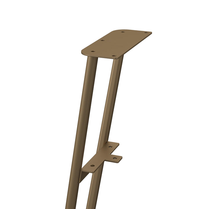 33.31 Inch Steel Hairpin Furniture Leg, Pack of 4 - Gold - 4-Pack