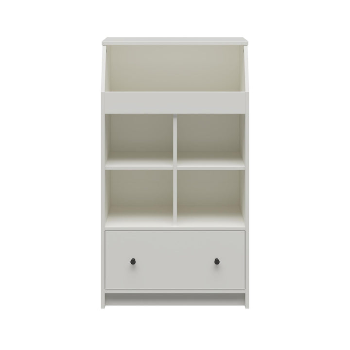 Modern 1 Drawer Storage Tower -  White