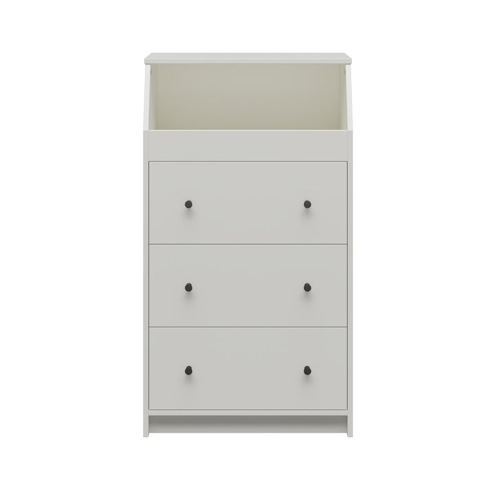 3 Drawer Dresser for Bedroom -  White