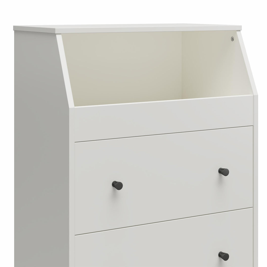 3 Drawer Wooden Dresser -  White