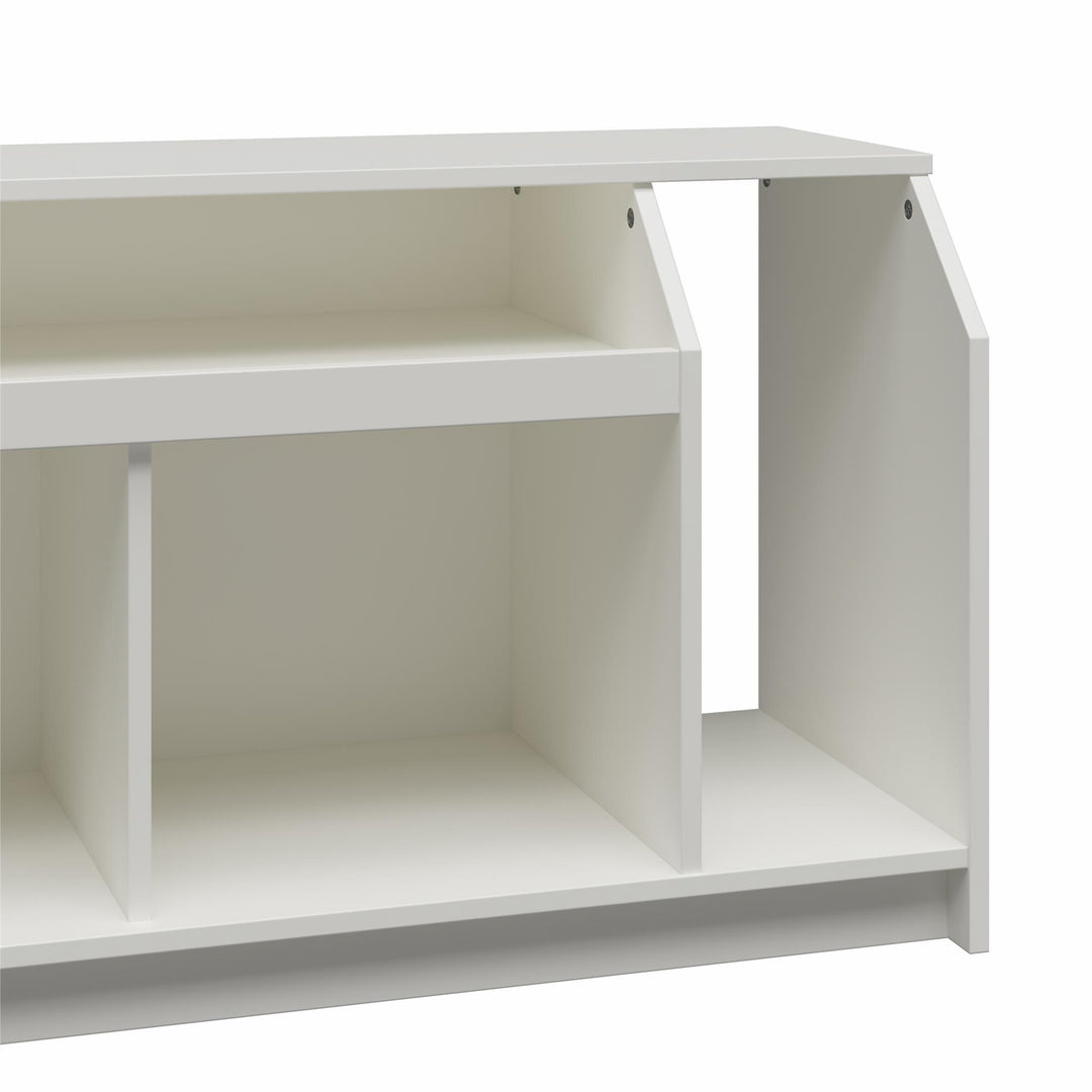 TV Stand for Media Storage up to 59 Inches -  White