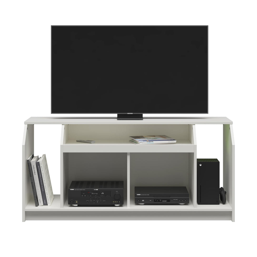 The Loft TV Stand for TVs up to 59 Inches - White