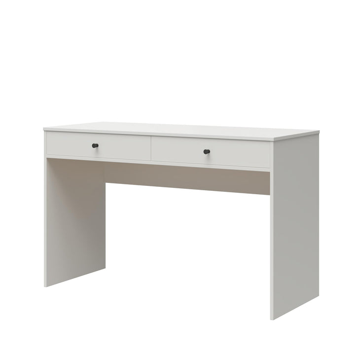 2 Drawer Writing Desk -  White