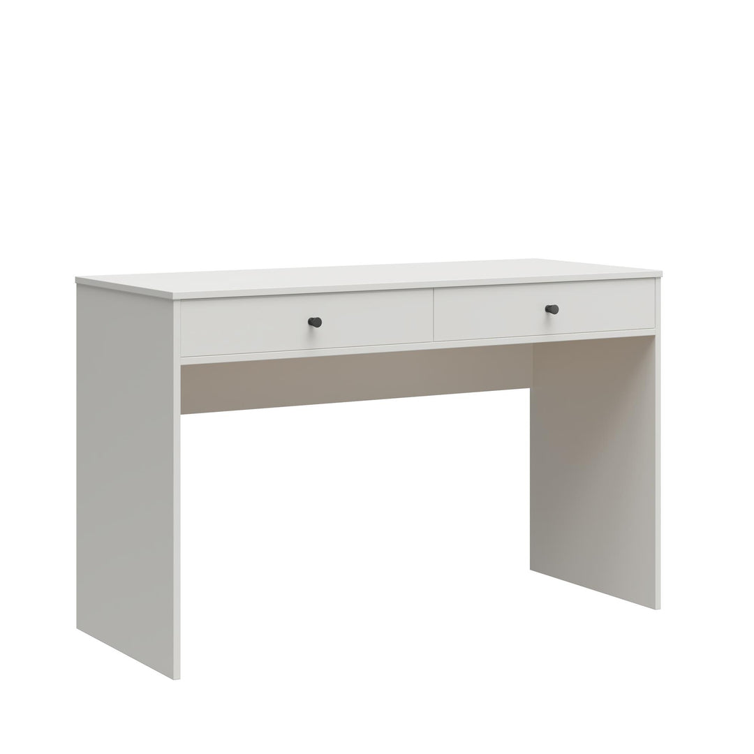 The Loft 2 Drawer Desk -  White