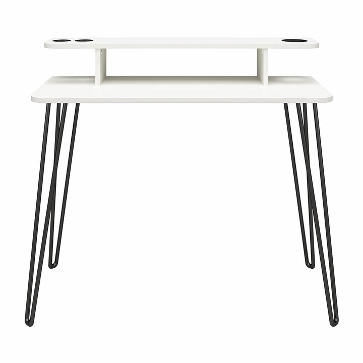 Contemporary Vanity Table -  White