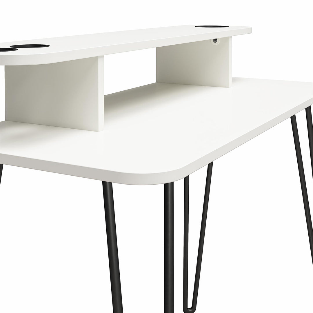 Wooden Vanity Table -  White