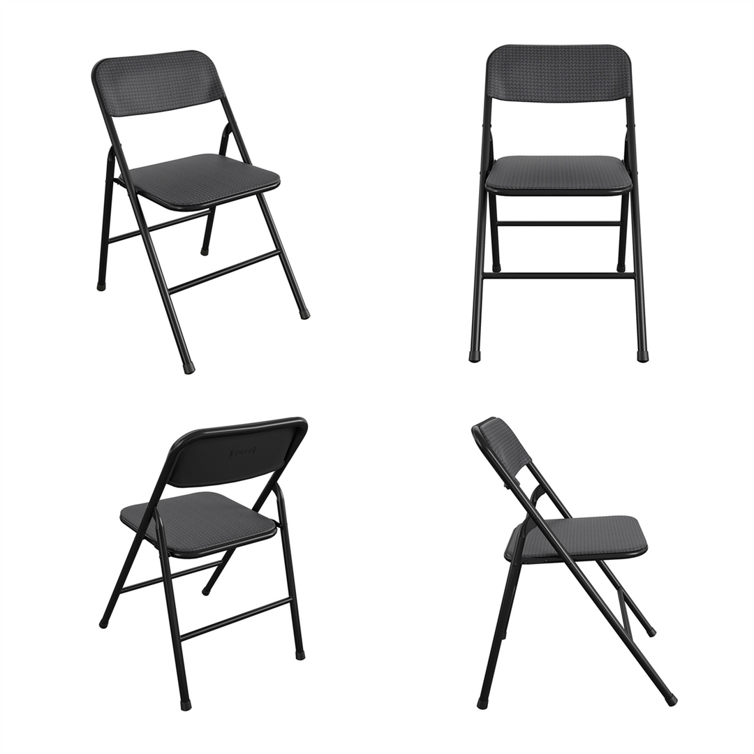 card table and chair sets - Black - 5 Piece