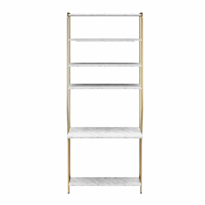 Gwyneth Closet Storage -  Vanity  -  White marble