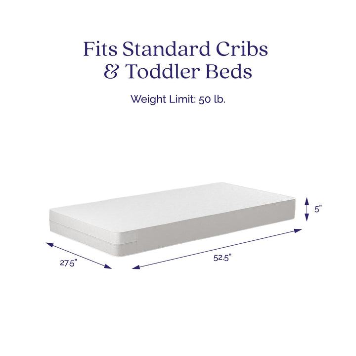 best waterproof crib mattress cover - White Color