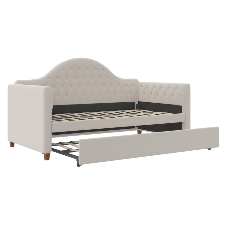 Rowan Valley Arden Upholstered Daybed and Trundle Set - Dove Gray