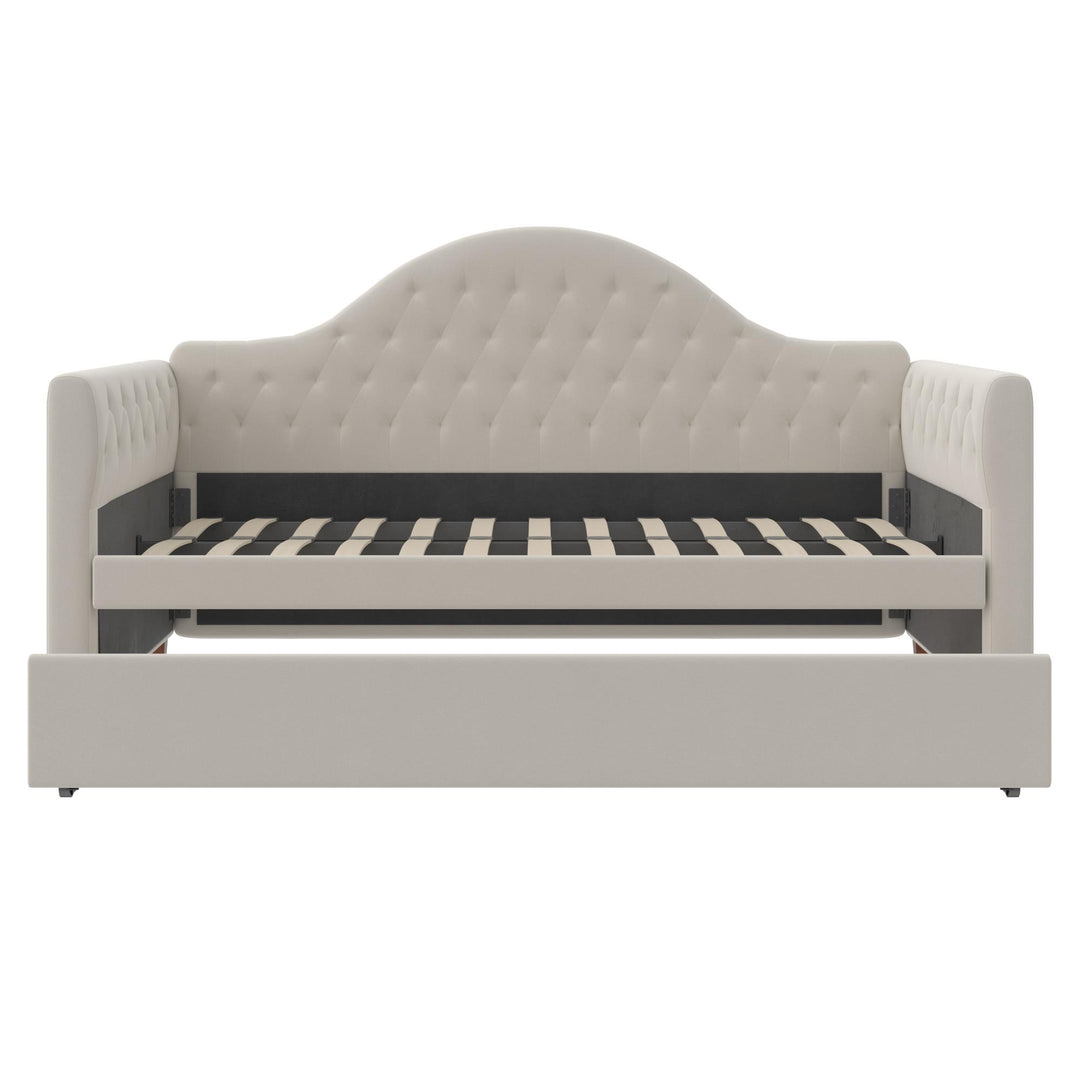 Rowan Valley Arden Upholstered Daybed and Trundle Set - Dove Gray