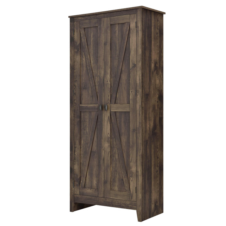 31.5 inch wide storage cabinet for any room -  Rustic