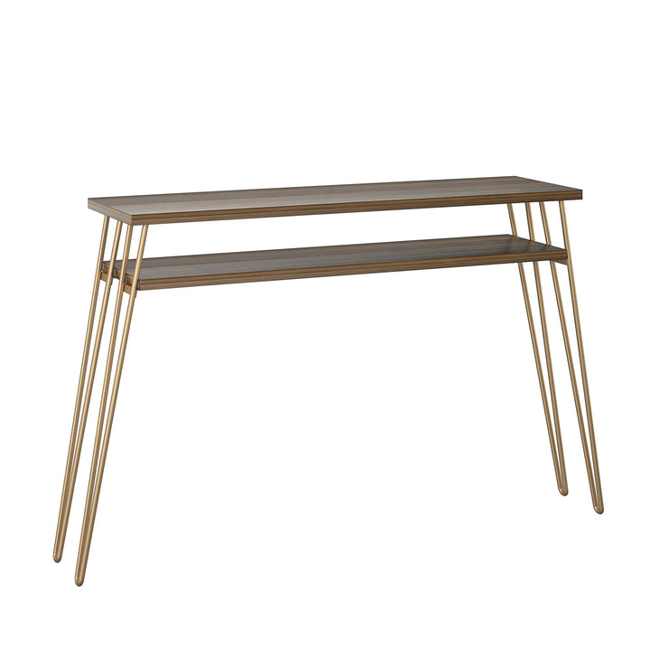 33.31 Inch Steel Hairpin Furniture Leg, Pack of 4 - Gold - 4-Pack