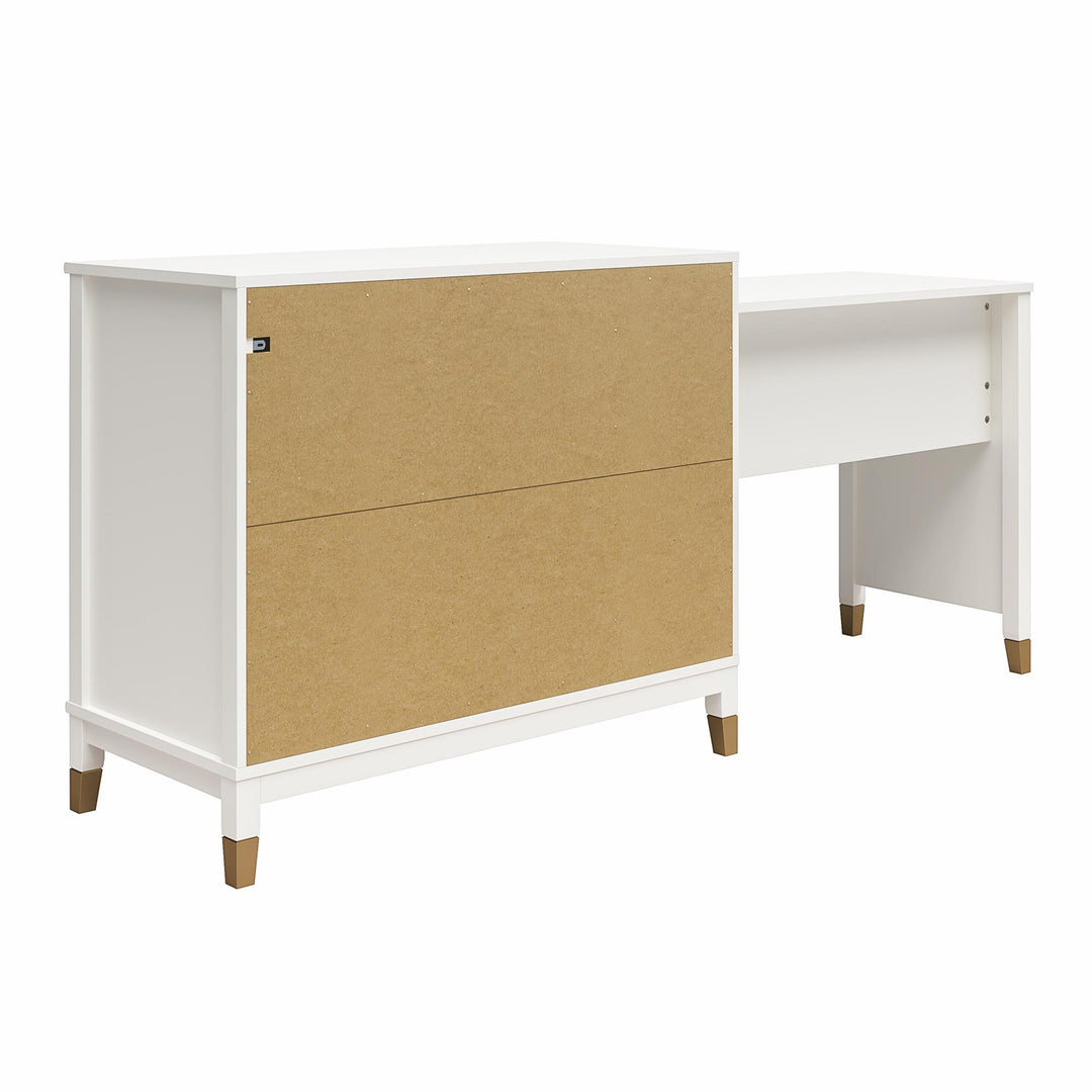 Westerleigh Solid Wood Media Dresser -  White