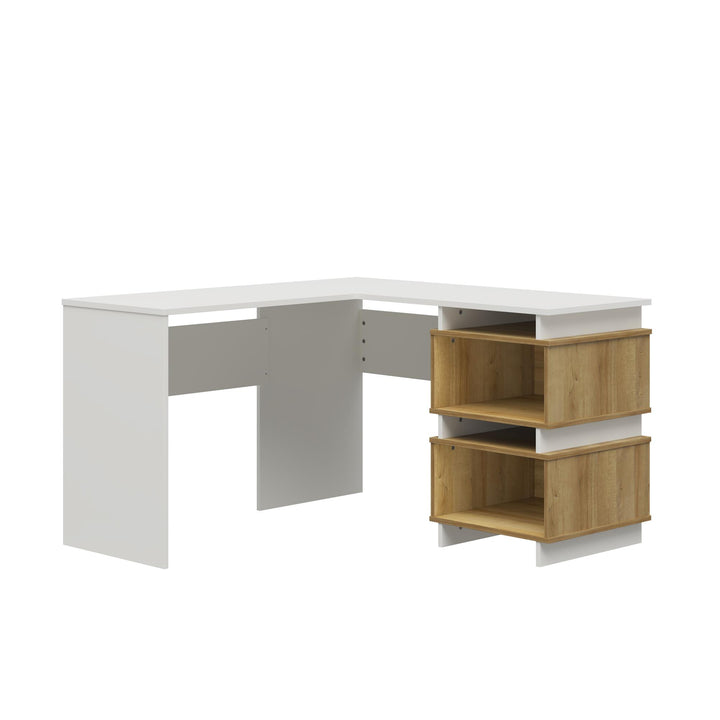 2 Way Desk for Small Spaces -  White