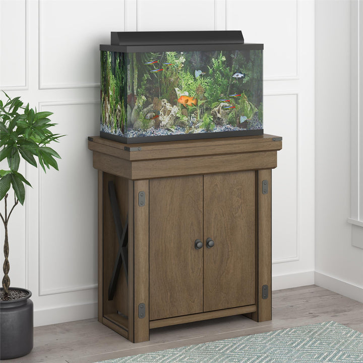 20 gallon aquarium cabinets - Rustic Gray