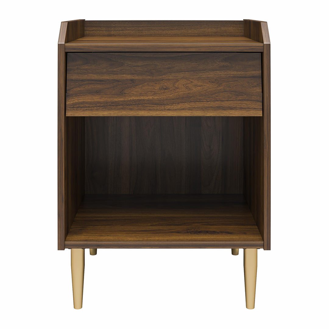 Elegant Remy Nightstand -  Walnut