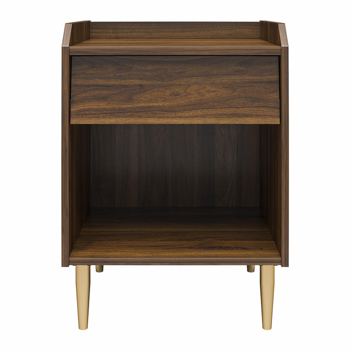 Elegant Remy Nightstand -  Walnut