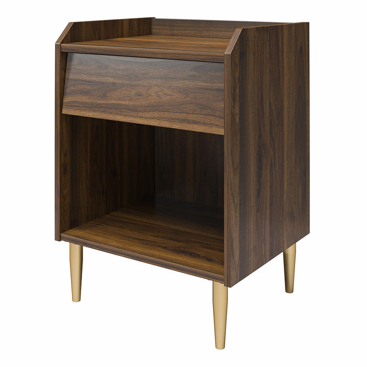 Remy Nightstand  -  Walnut