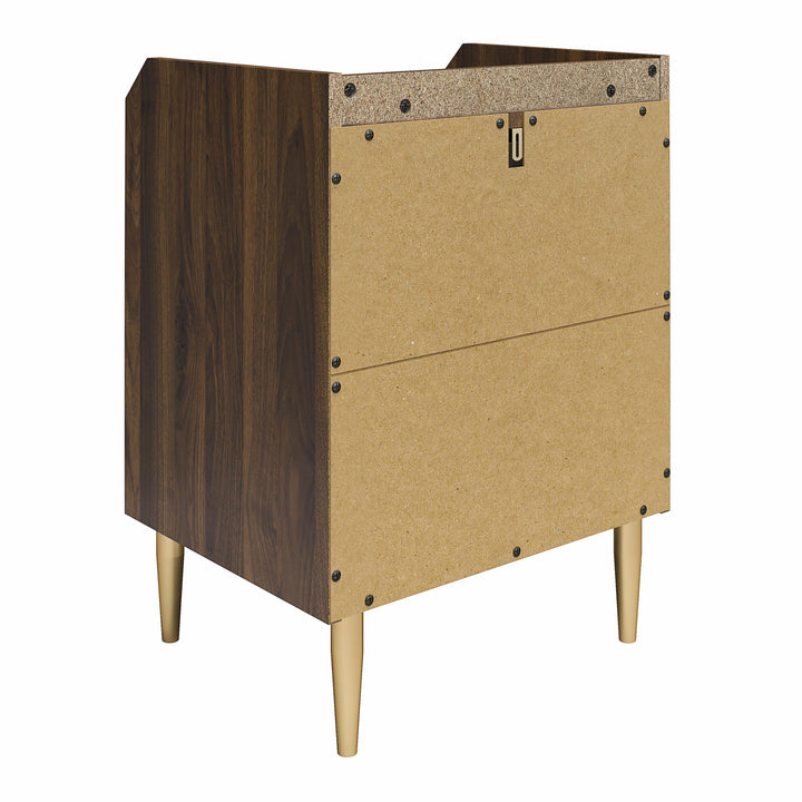 Designer Remy Nightstand -  Walnut