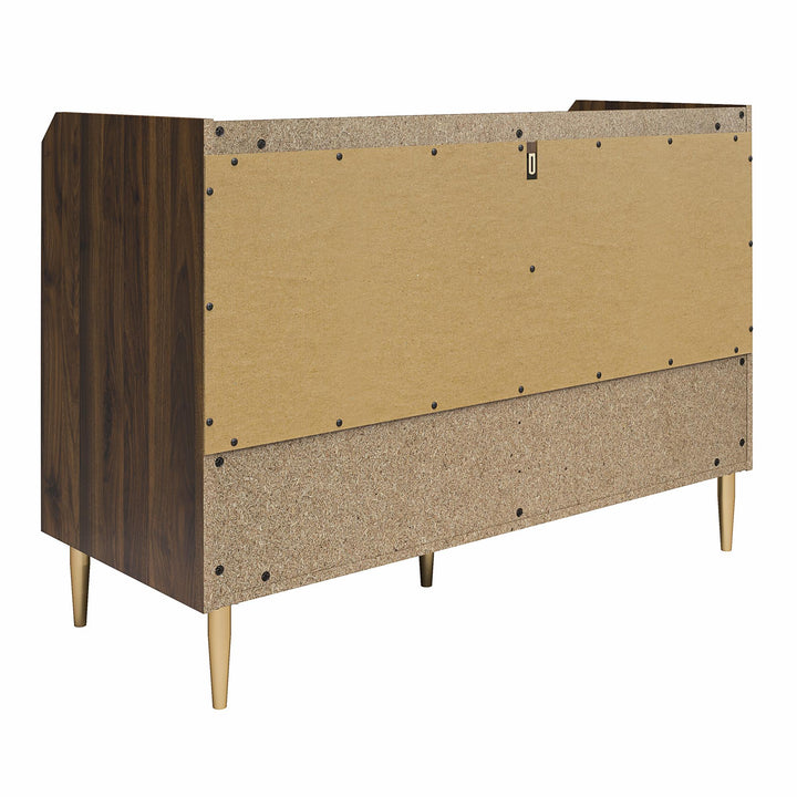 Designer Remy 6 Drawer Dresser -  Walnut
