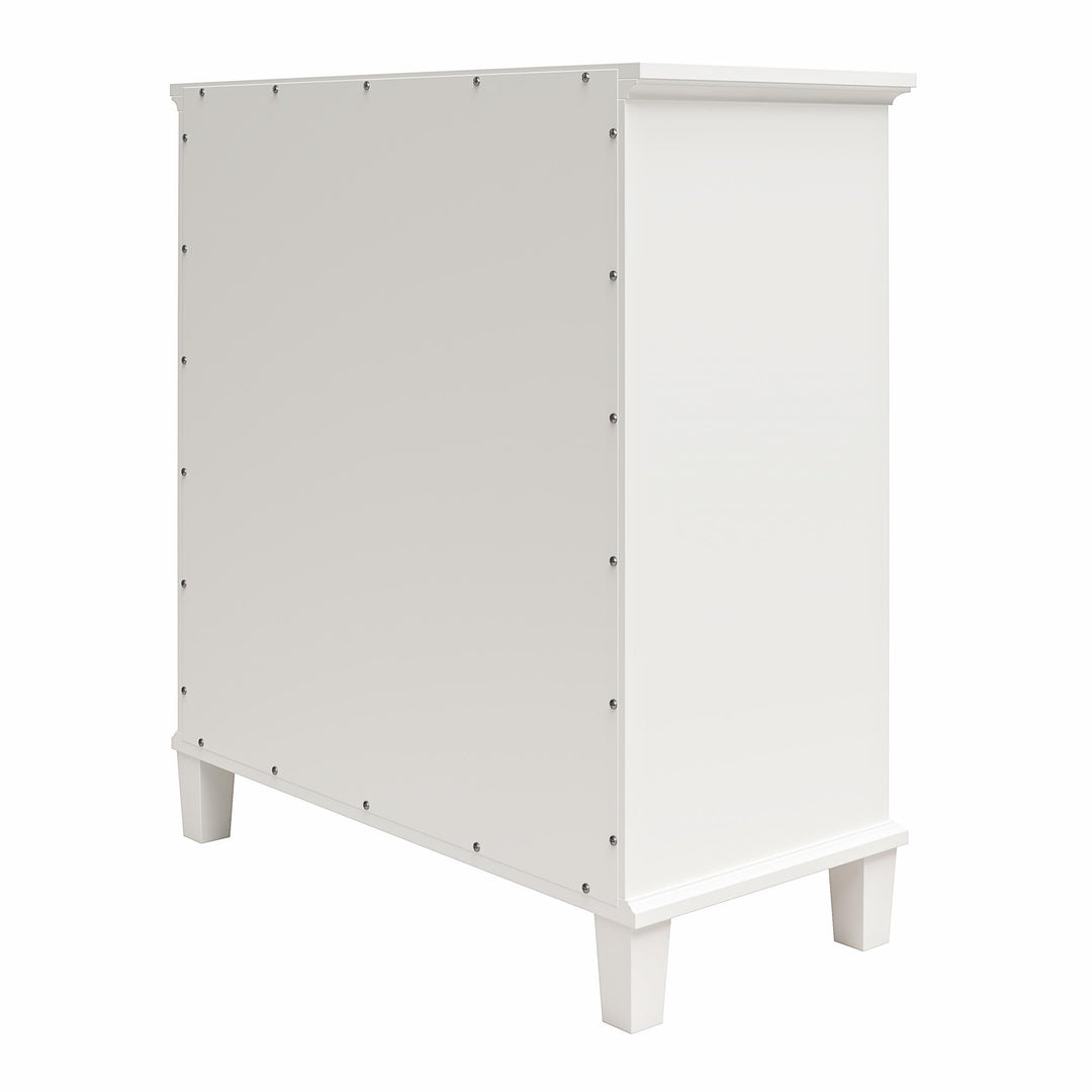Stylish Celeste Double Door Cabinet -  White