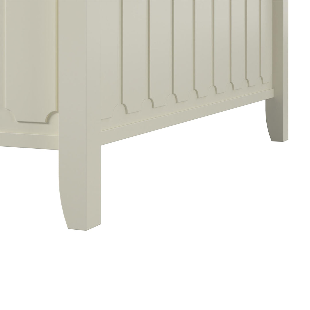 Her Majesty Solid Wood Lift Top Table -  White