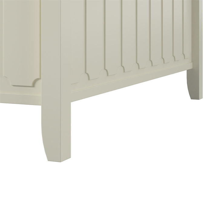 Her Majesty Lift Top Coffee Table with Hidden Storage - White