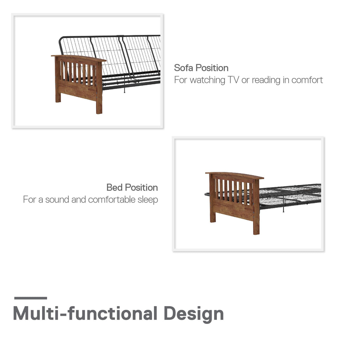 futon full size frame - Natural - Full Size