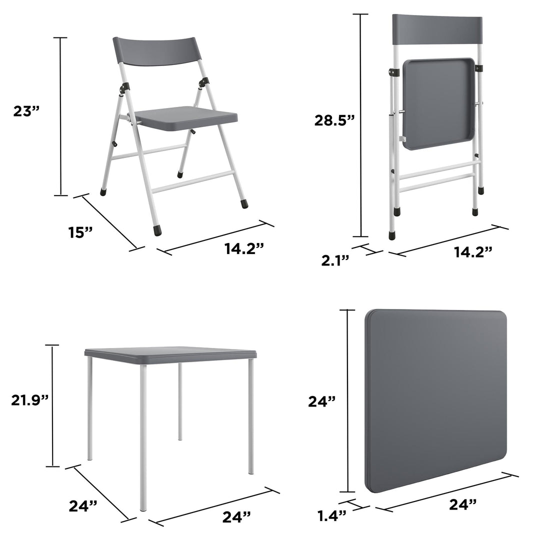 Kids activity folding chairs - Cool Gray