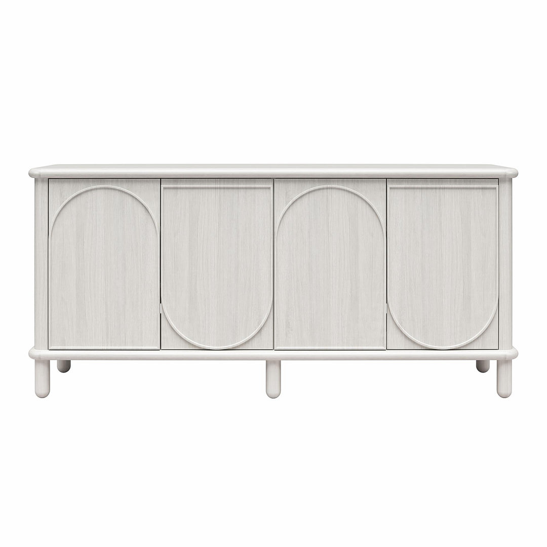 Selena Credenza - Rustic White