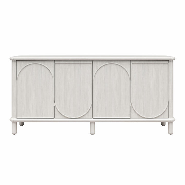 Selena Credenza - Rustic White