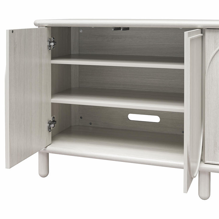 Selena Credenza - Rustic White