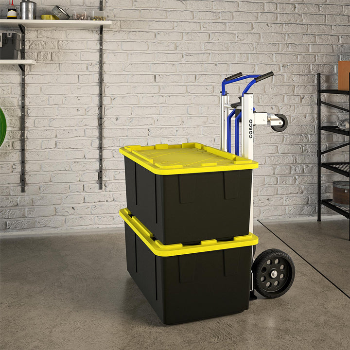 Next Gen 3-in-1 Folding Toe Plate Hand Truck, 800/1000 lb - Blue - 1-Pack