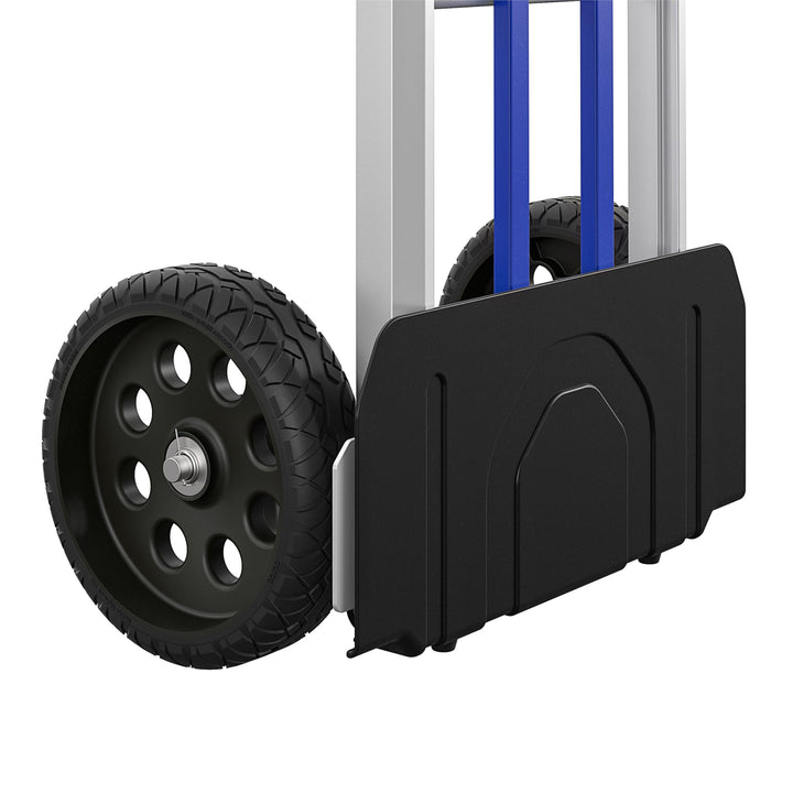Next Gen 3-in-1 Folding Toe Plate Hand Truck, 800/1000 lb - Blue - 1-Pack