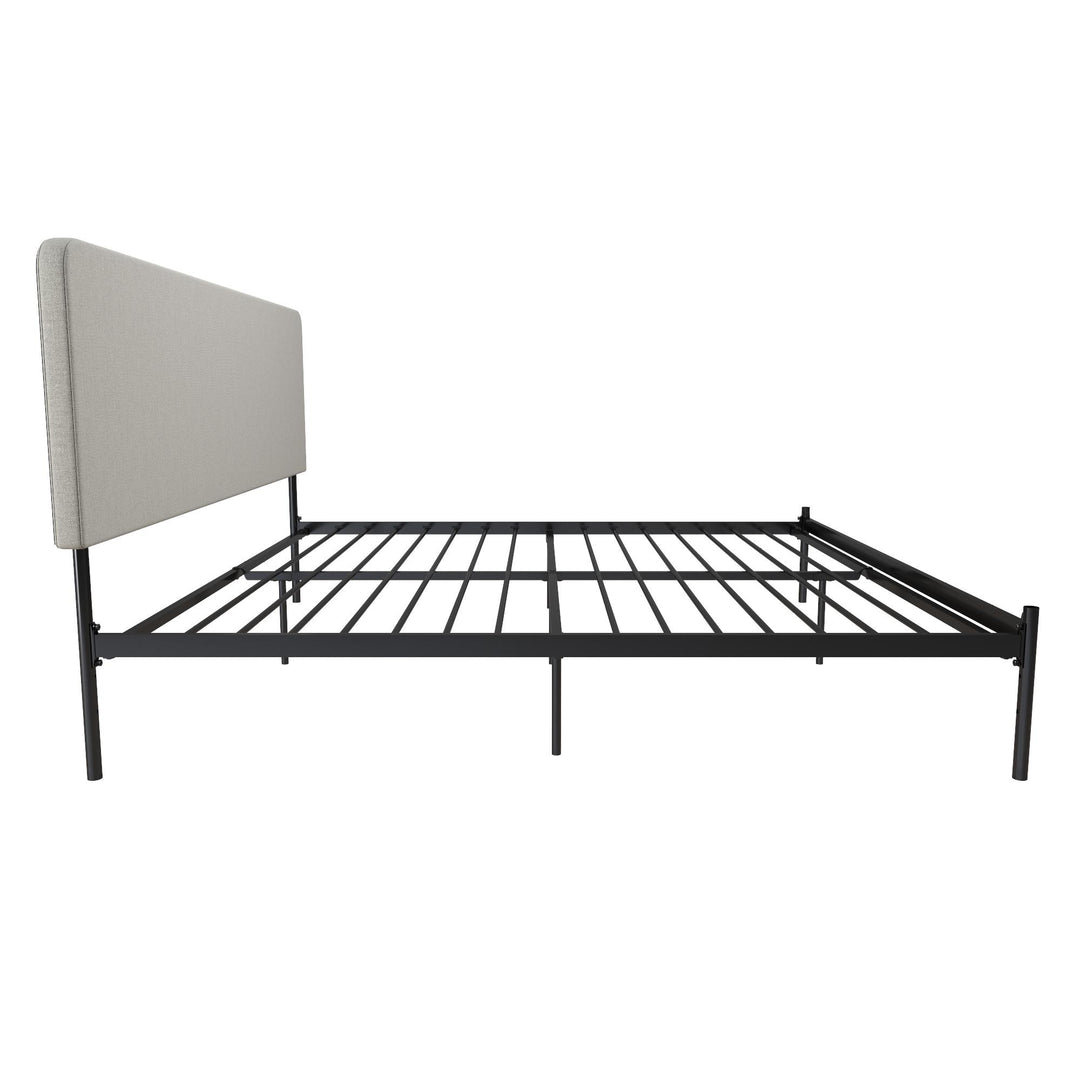 headboard and frame for adjustable bed - Gray - King Size