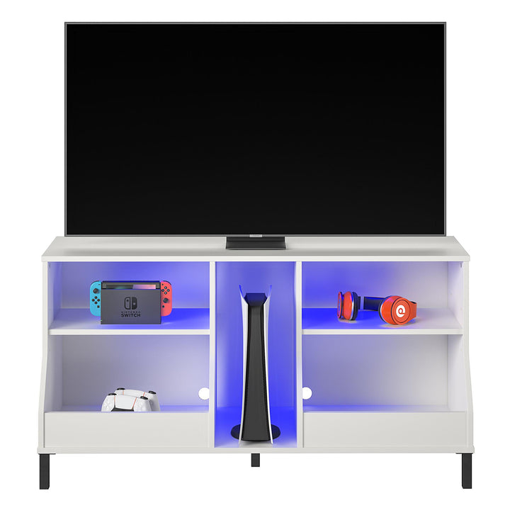 gaming tv stand  - White
