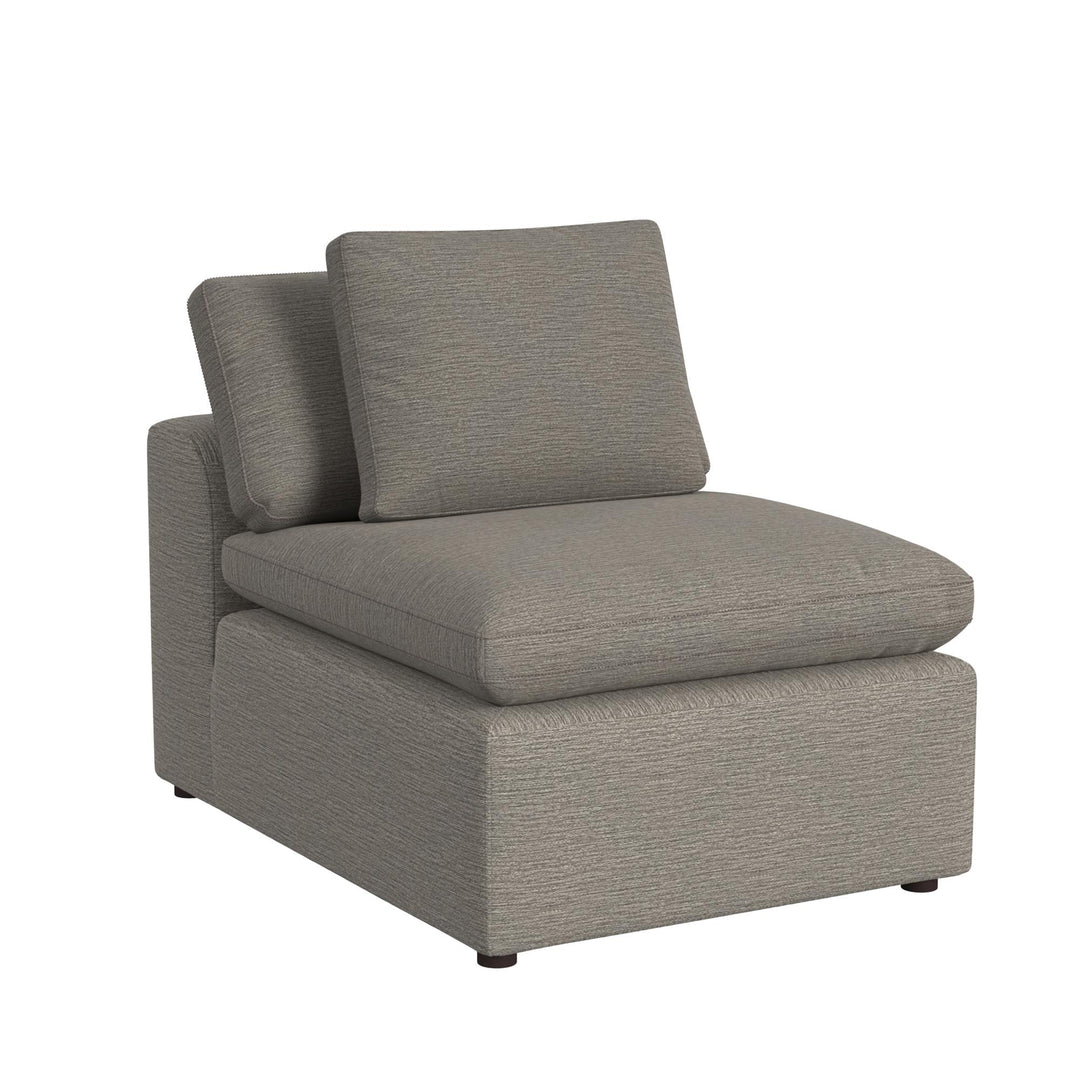 modular armless chair - Taupe