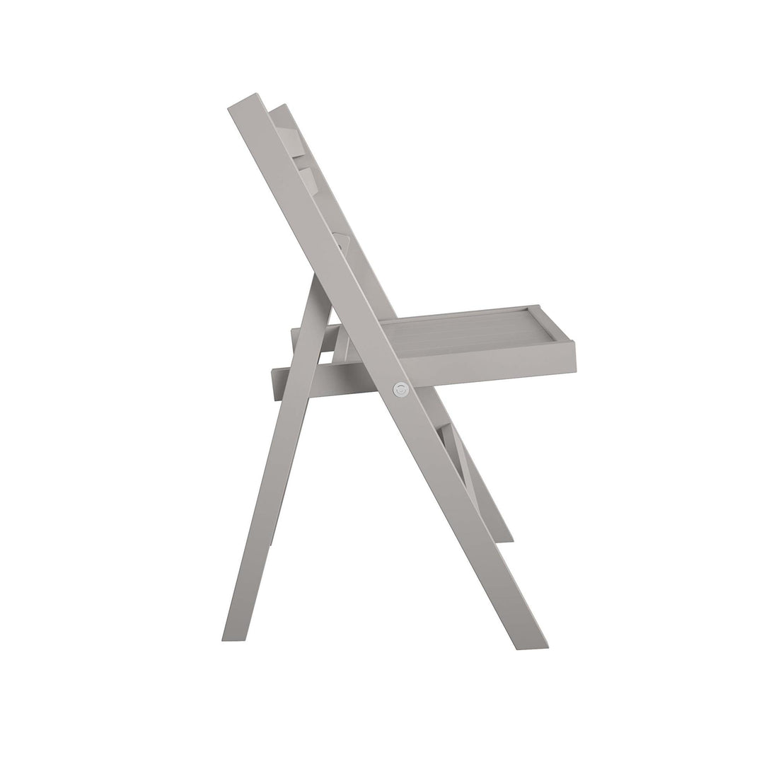 wood beach chairs - Gray - 2-Pack