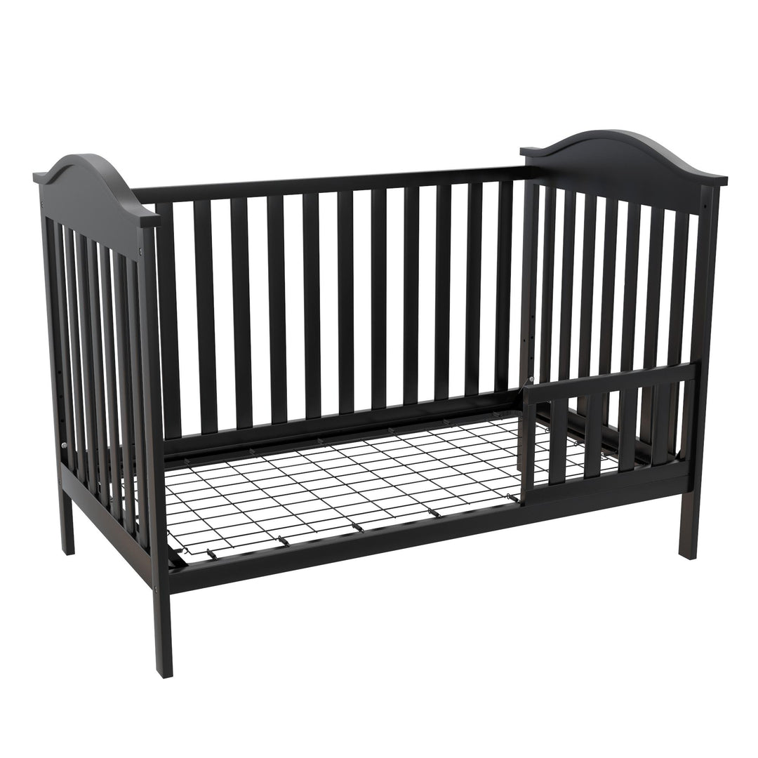 Adele Toddler Guardrail to Convert Crib into a Toddler Bed - Black