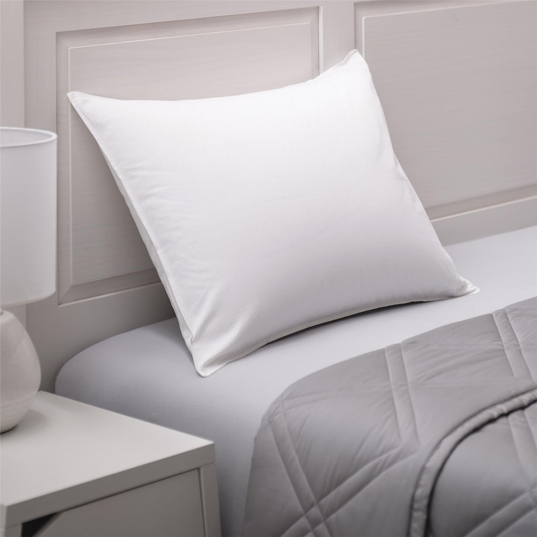 Cooling Pillow Protector with PCM Technology -  White 