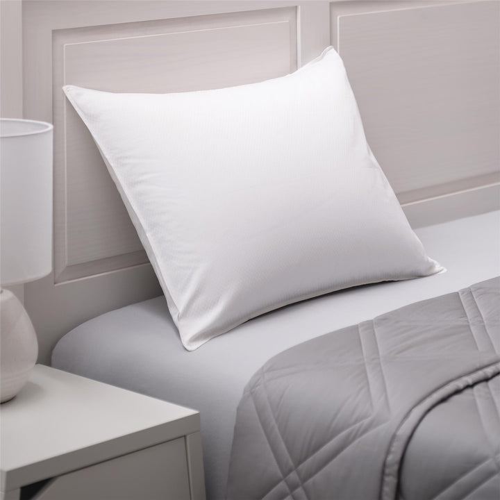 Stay Cool PCM Technology Pillow Protector -  White 
