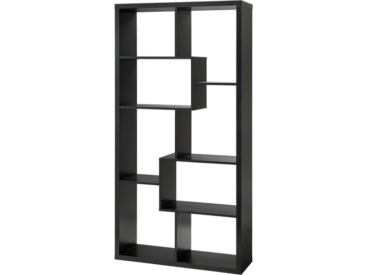 bookcase with standing shelves - White
