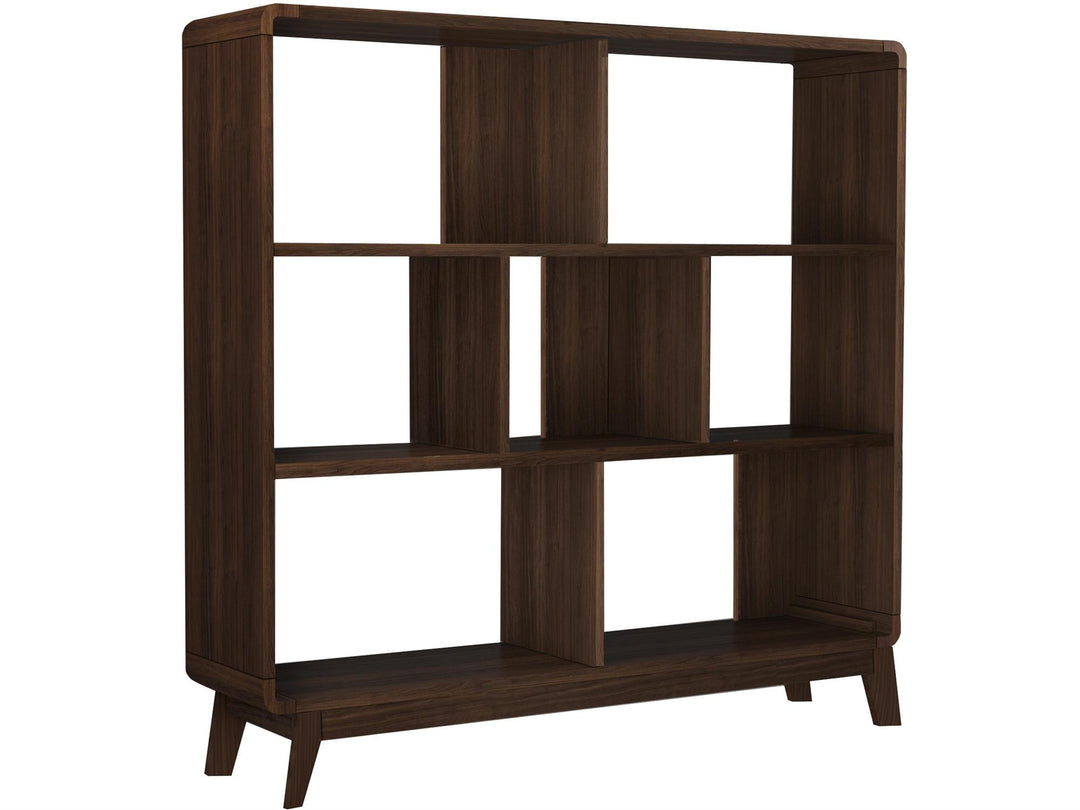 three-tiered bookcase - Walnut