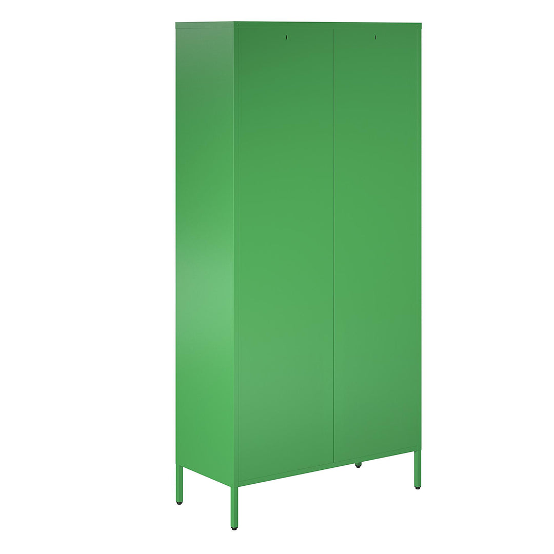 metal utility cabinet - Kelly Green